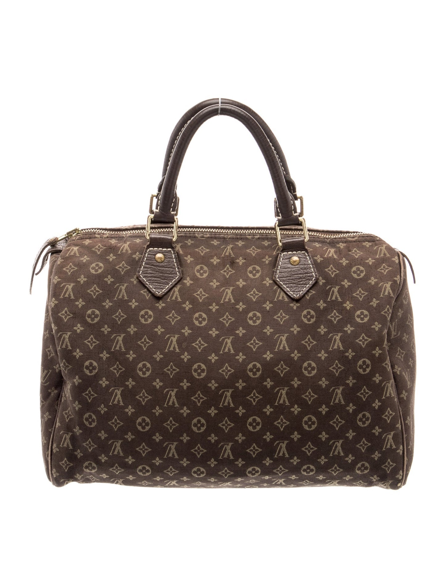 Louis Vuitton Monogram Mini Lin Speedy 30 Vintage