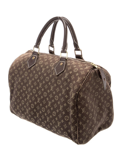 Louis Vuitton Monogram Mini Lin Speedy 30 Vintage