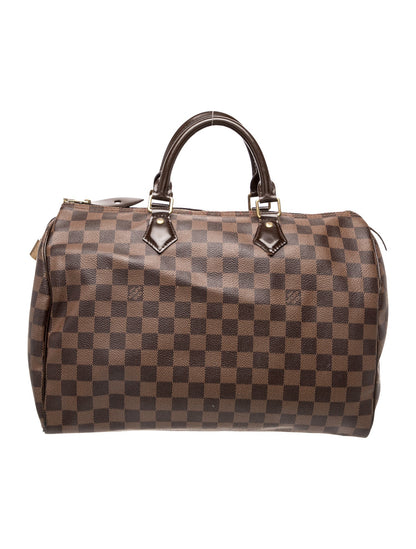 Louis Vuitton Damier Ebene Top Handle Bag