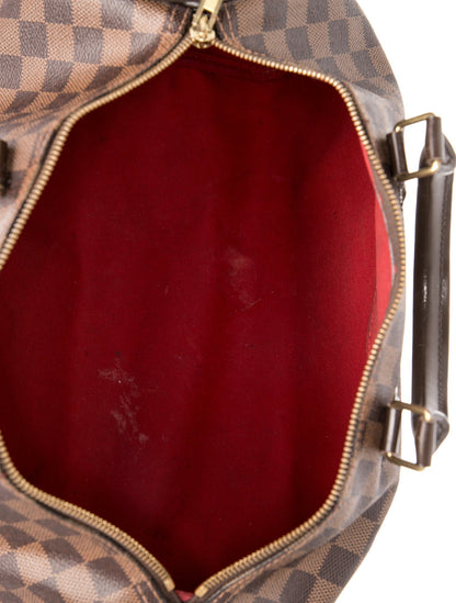 Louis Vuitton Damier Ebene Top Handle Bag