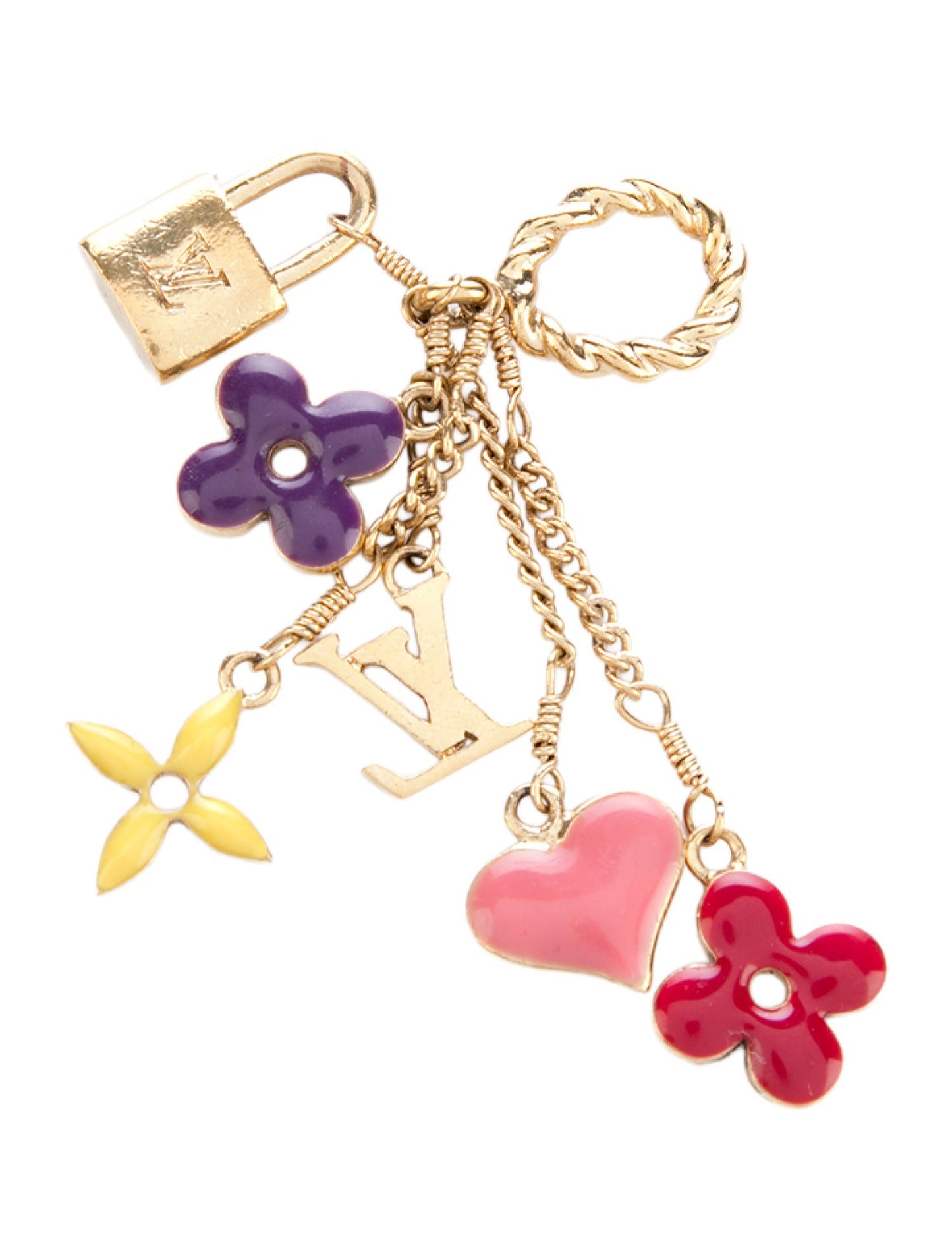 Louis Vuitton Confetti Chain Bag Charm