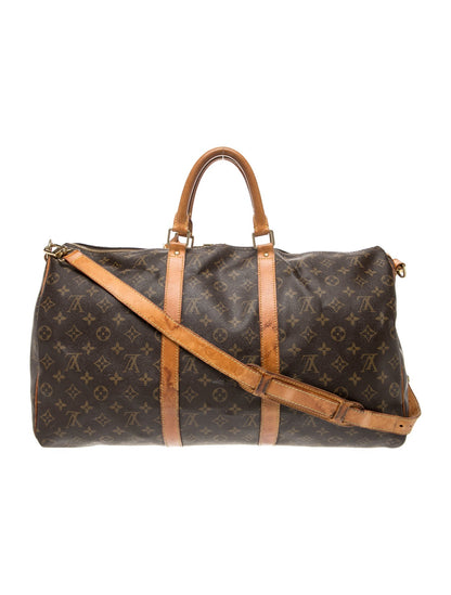 Louis Vuitton Monogram Keepall Bandouliere 50