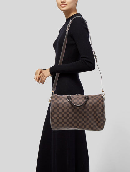Louis Vuitton Damier Ebene Speedy Bandouliere 30