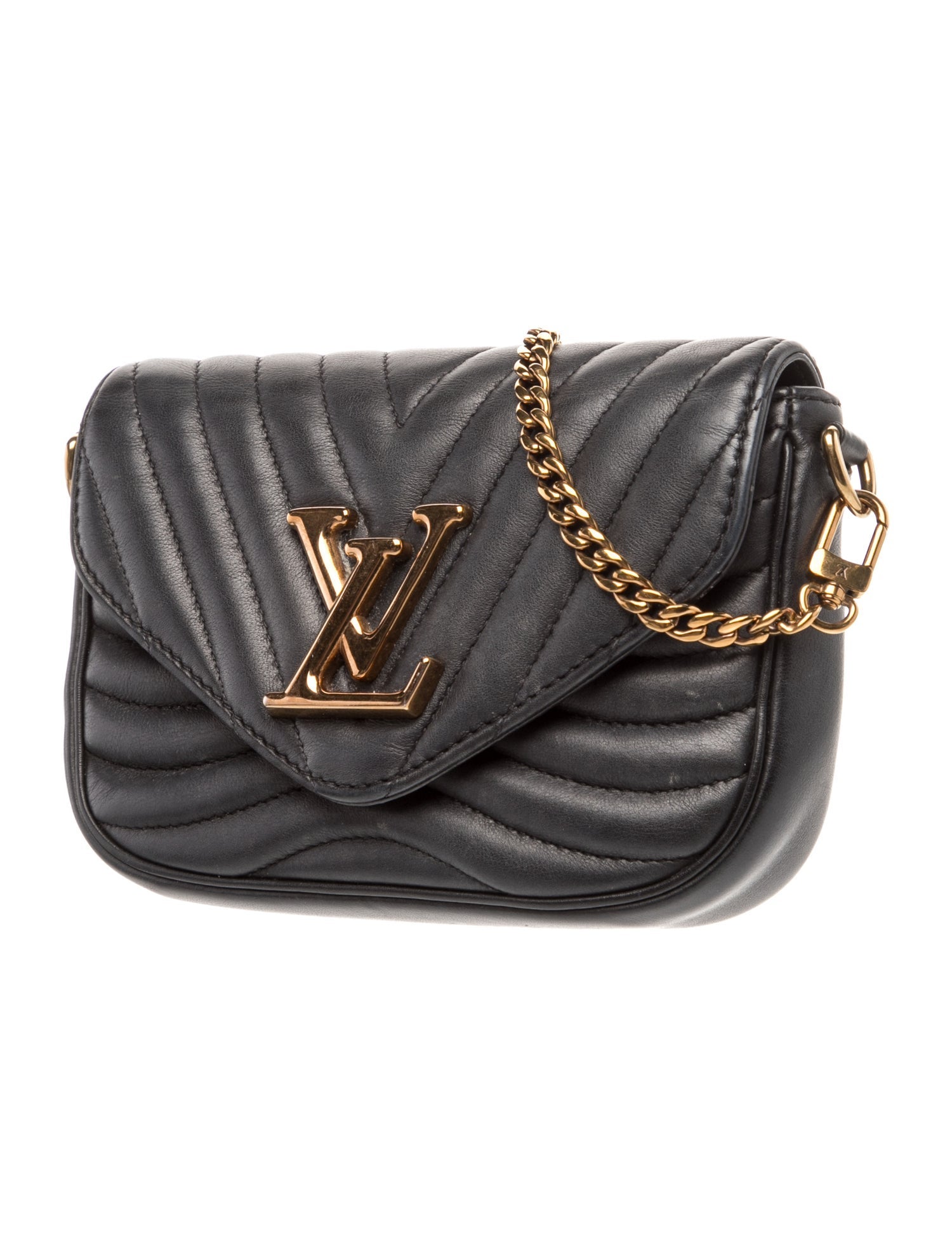 Louis Vuitton Leather New Wave Multi-Pochette