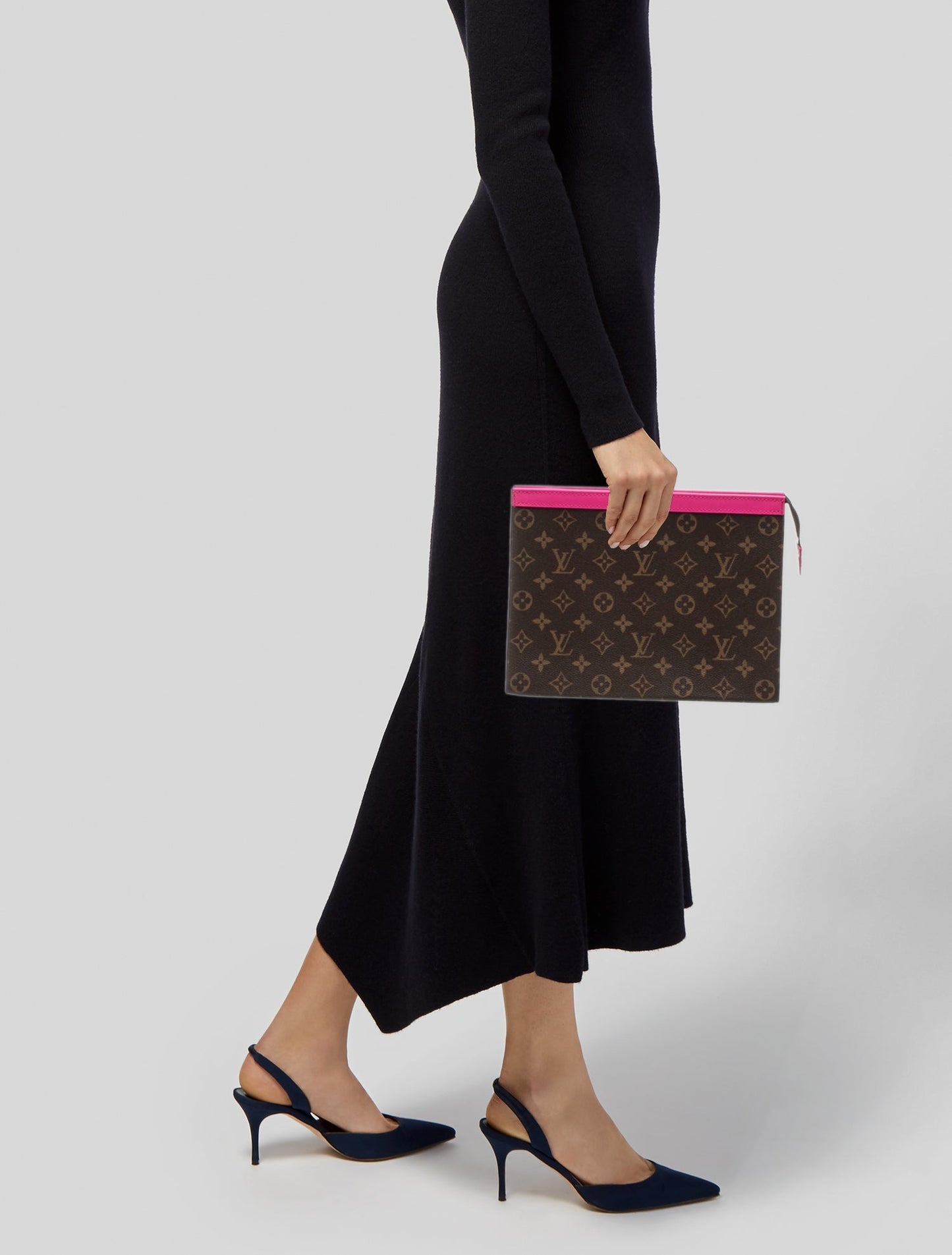 Louis Vuitton LV Monogram Pochette Voyage MM w/ Tags