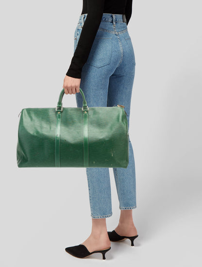 Louis Vuitton Epi Leather Keepall 45