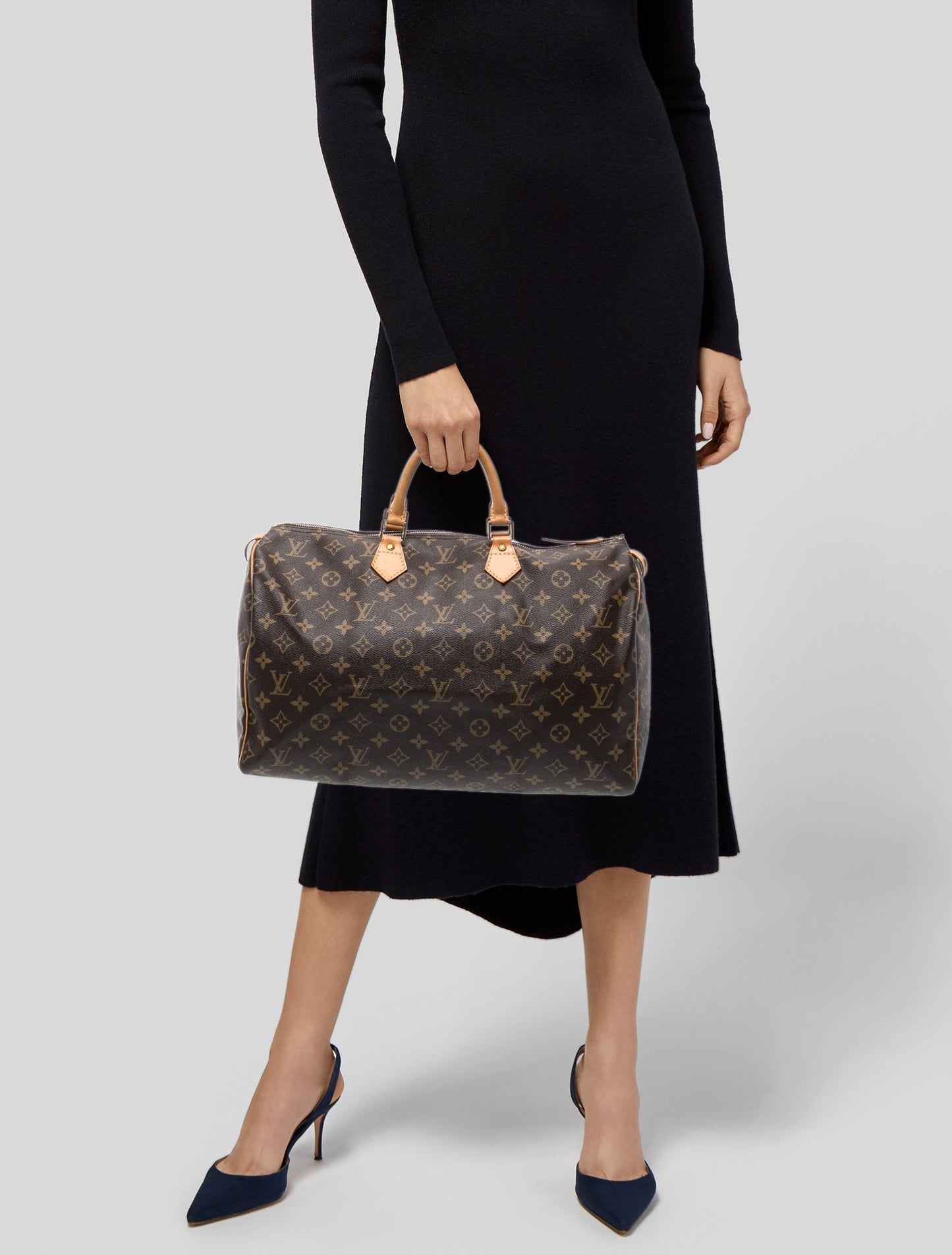 Louis Vuitton LV Monogram Speedy 40 Vintage