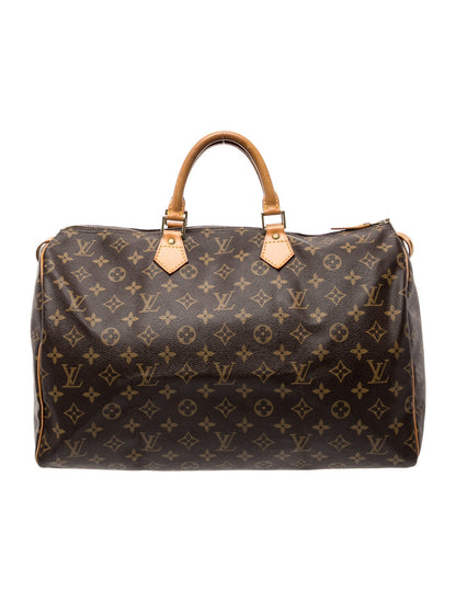Louis Vuitton LV Monogram Speedy 40 Vintage