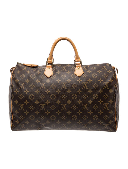 Louis Vuitton LV Monogram Speedy 40 Vintage