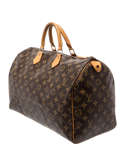 Louis Vuitton LV Monogram Speedy 40 Vintage