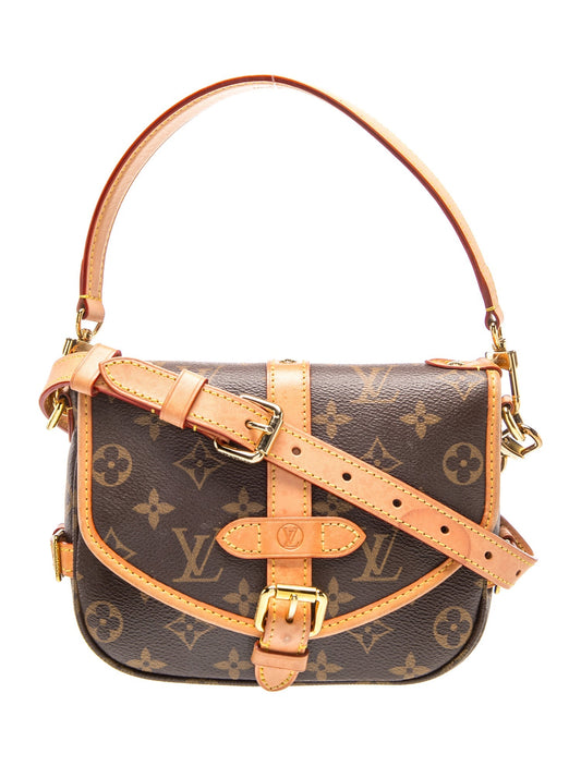Louis Vuitton LV Monogram Saumur BB