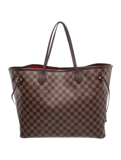 Louis Vuitton Damier Ebene Neverfull w/Pouch GM