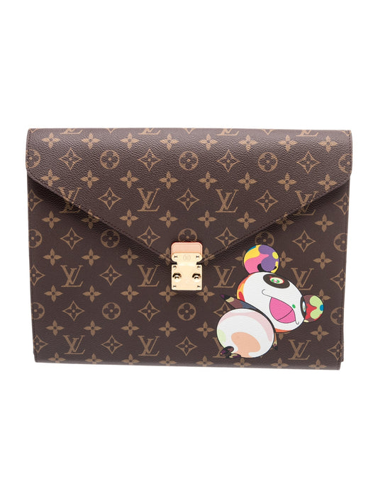 Louis Vuitton LV Monogram x Takashi Murakami Superflat Mark Characters