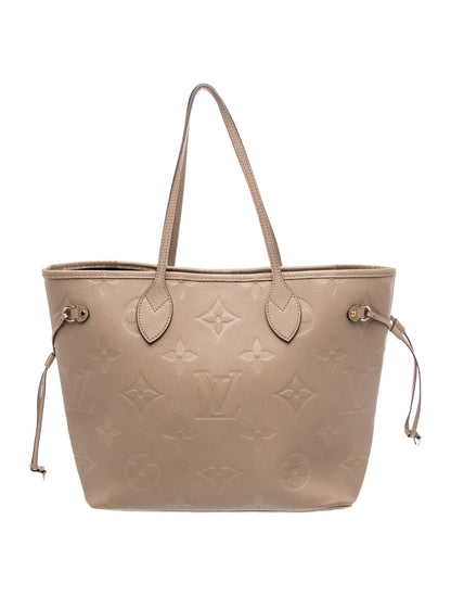 Louis Vuitton LV Monogram Neverfull w/Pouch MM