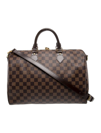 Louis Vuitton Damier Ebene Speedy Bandouliere 35