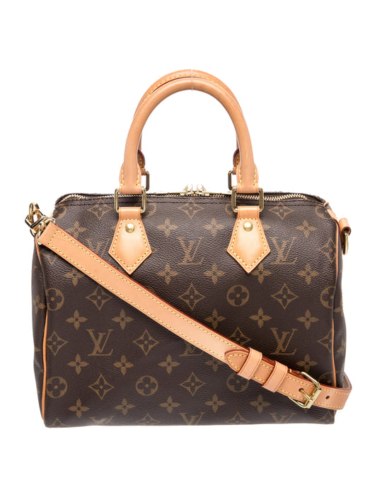 Louis Vuitton LV Monogram Speedy Bandouliere 25