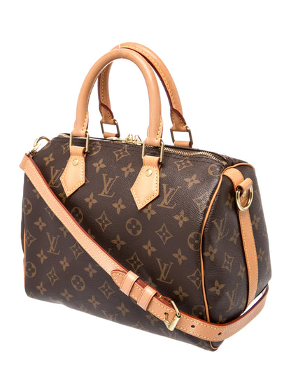 Louis Vuitton LV Monogram Speedy Bandouliere 25