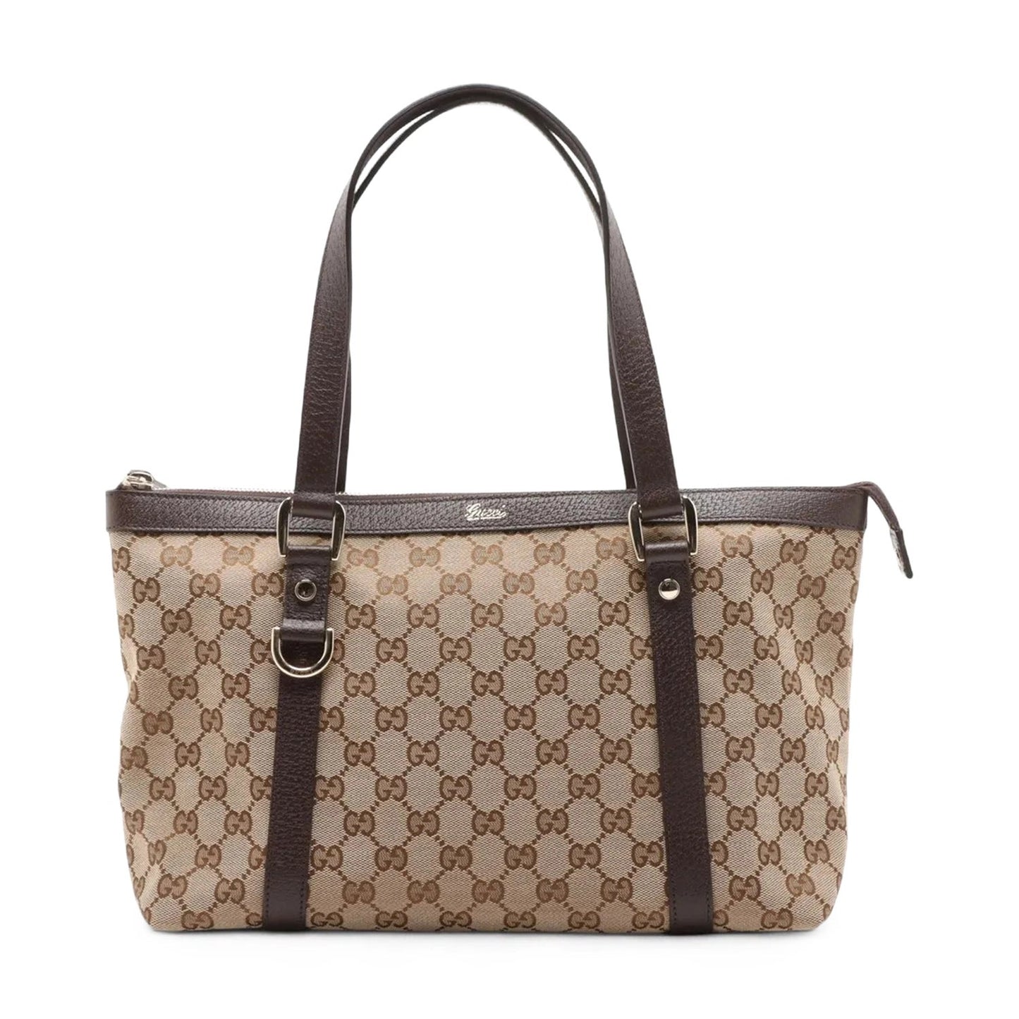 Gucci Canvas GG Canvas Abbey Tote