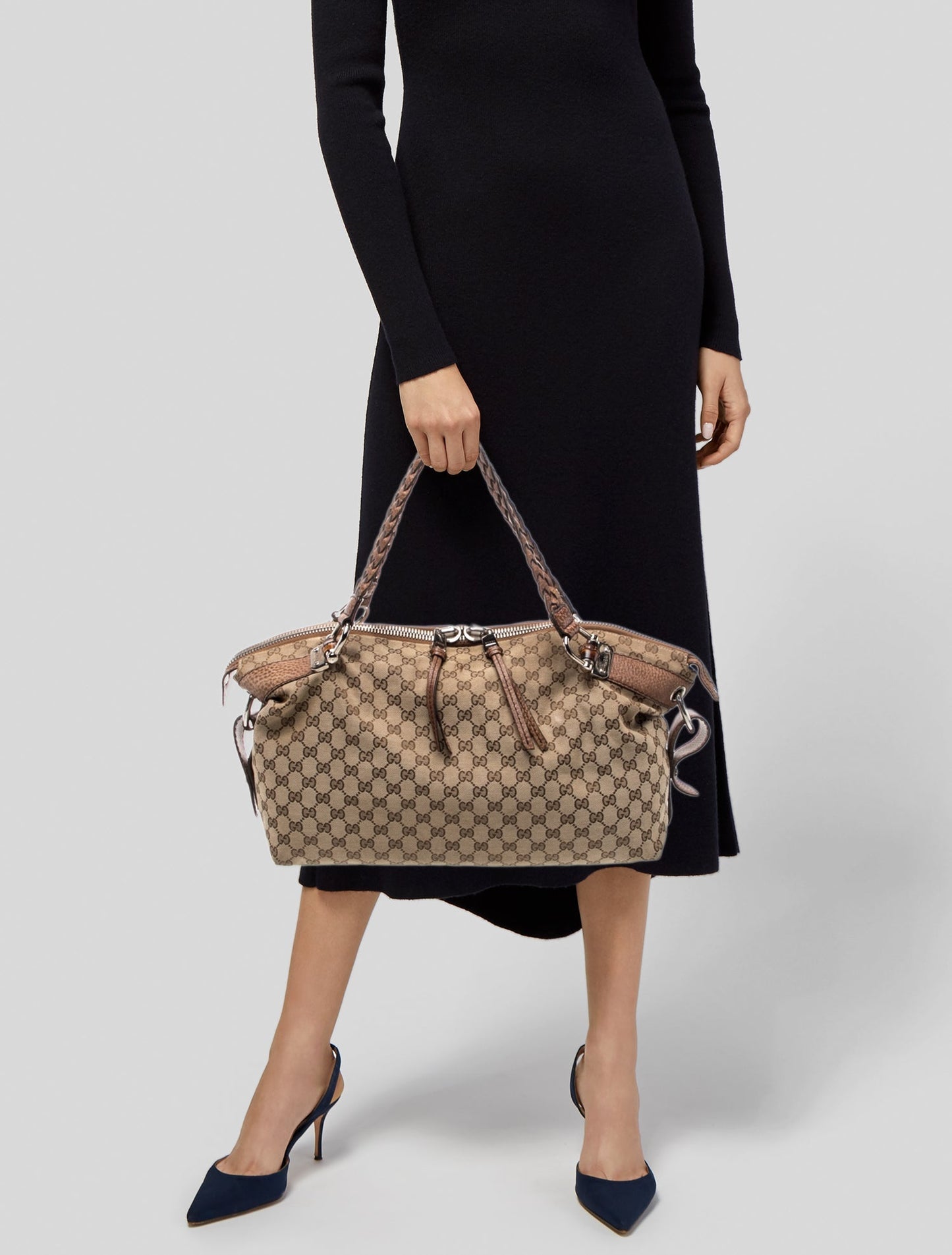 Gucci GG Canvas Bamboo Bar