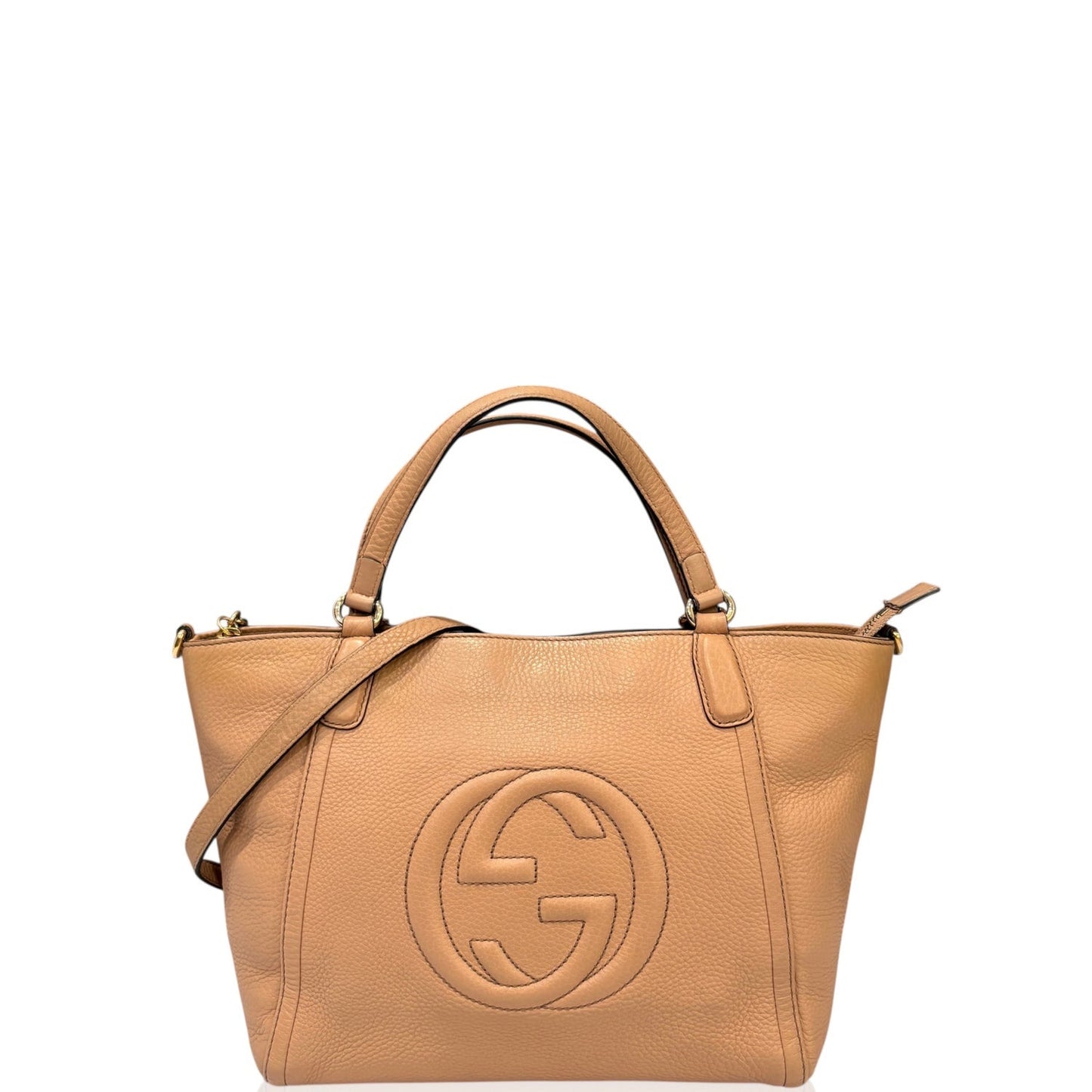 Gucci Calfskin Two-Way Bag