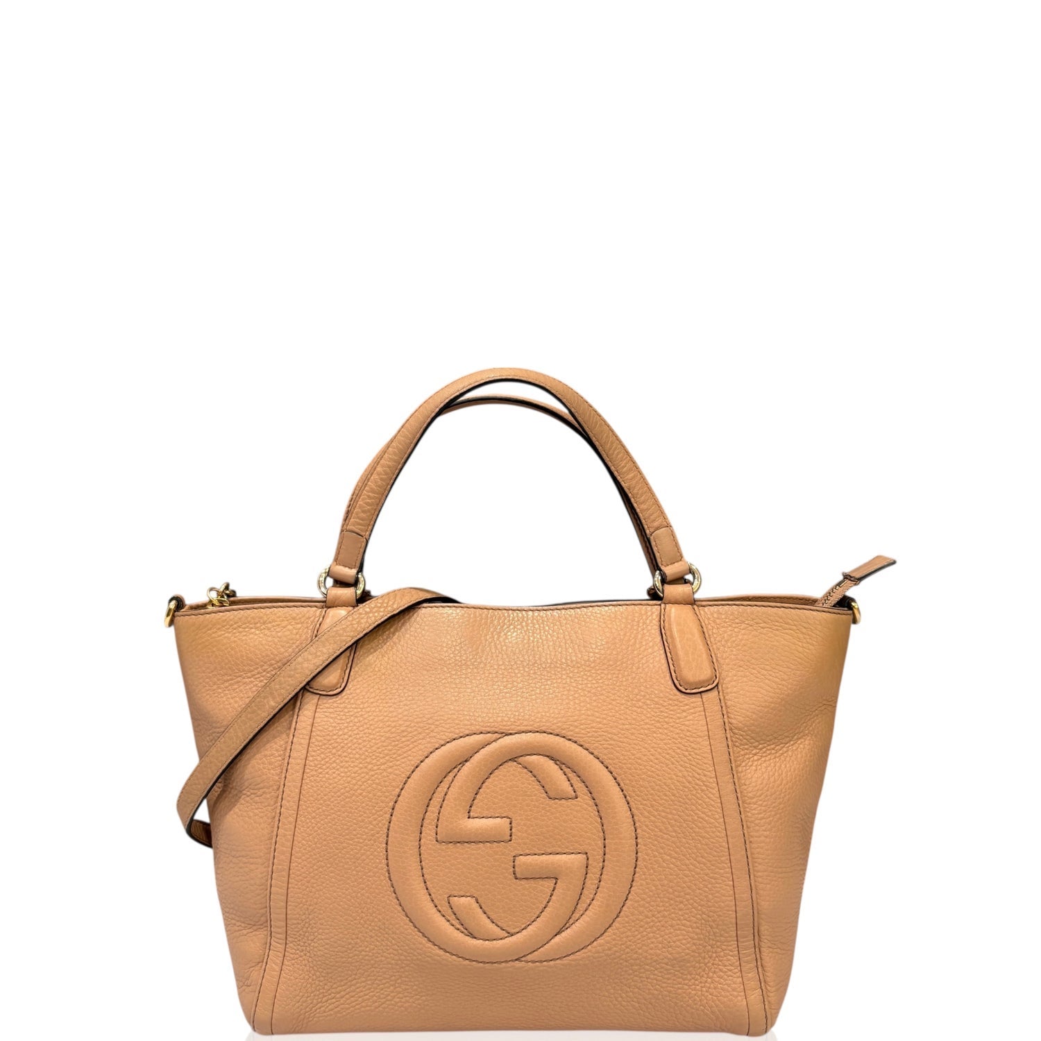 Gucci Calfskin Two-Way Bag