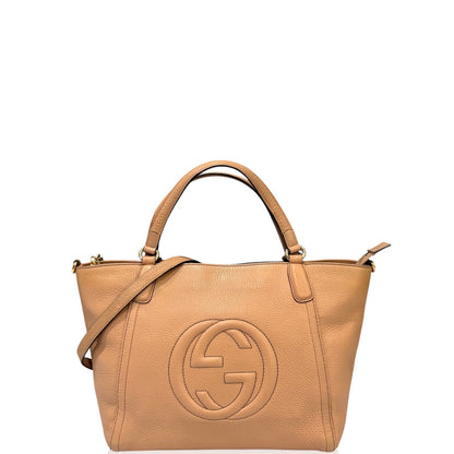 Gucci Calfskin Two-Way Bag
