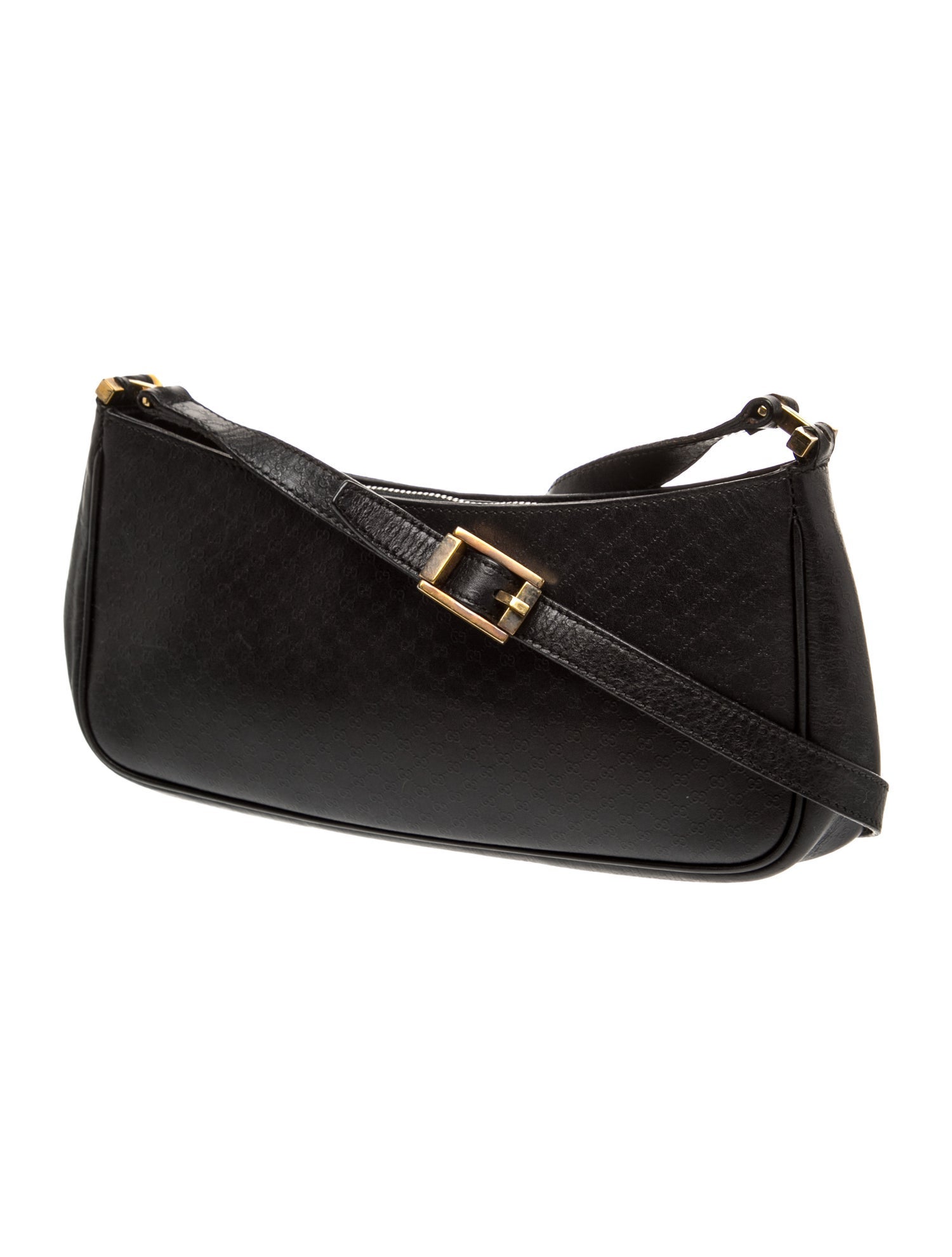 Gucci Micro GG Monogram Shoulder Bag Vintage
