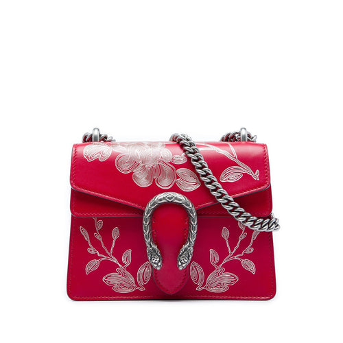 Gucci Calf Leather Limited Edition Chinese New Year Small Leather Dionysus Crossbody