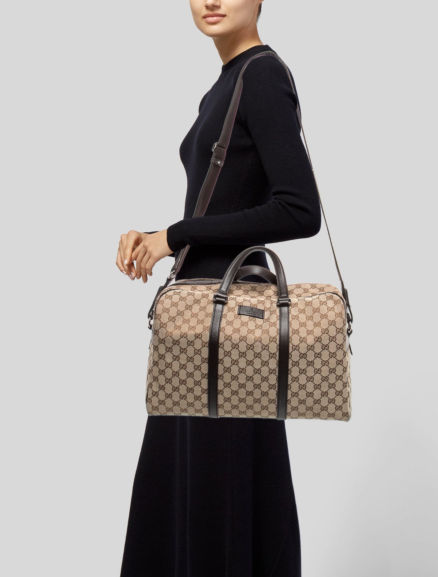 Gucci GG Canvas Boston