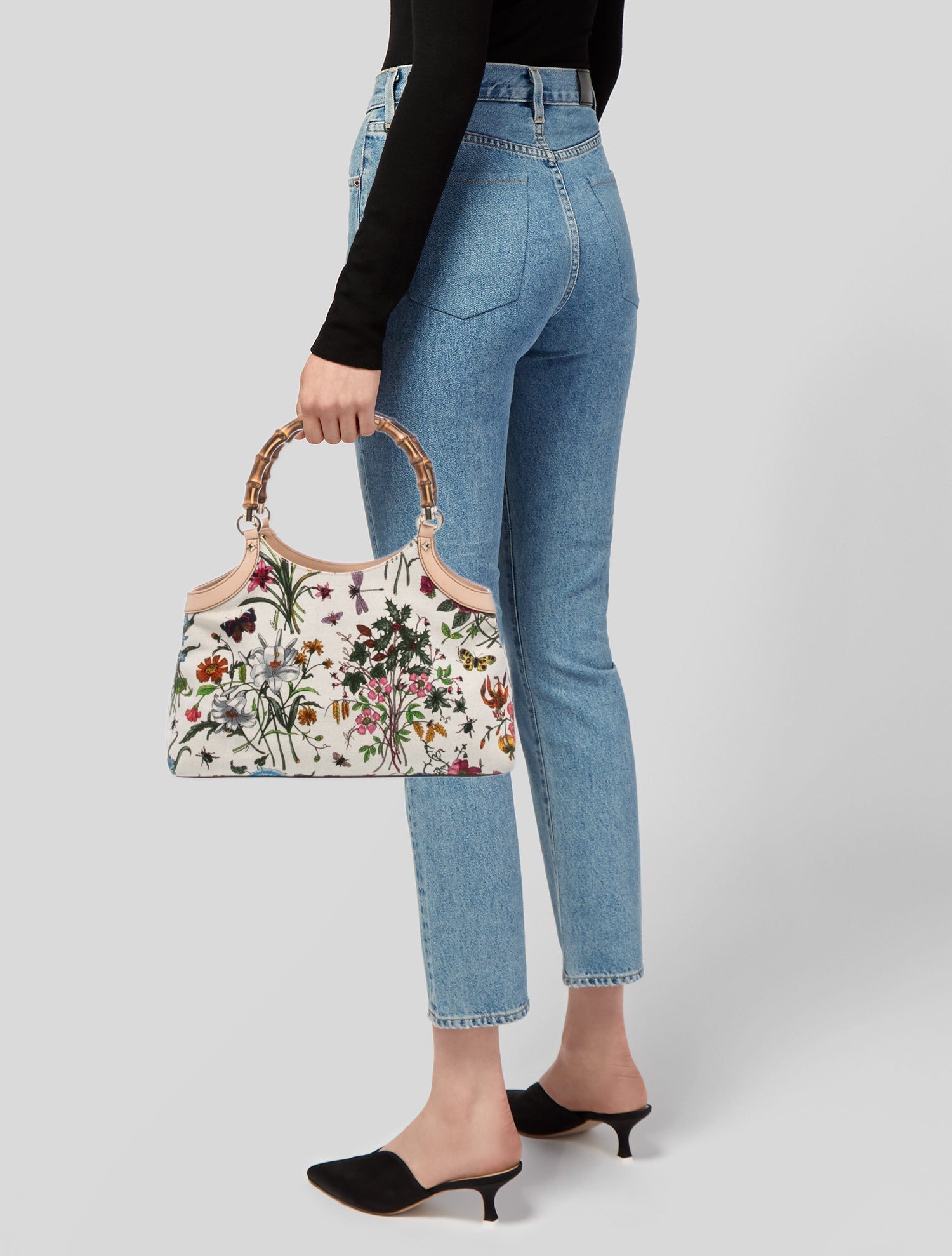 Gucci Flora Top Handle Bag Vintage
