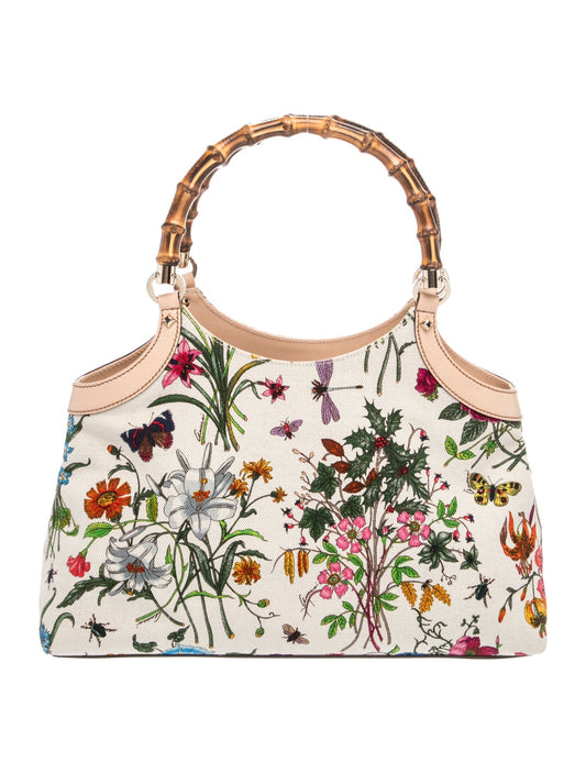 Gucci Flora Top Handle Bag Vintage