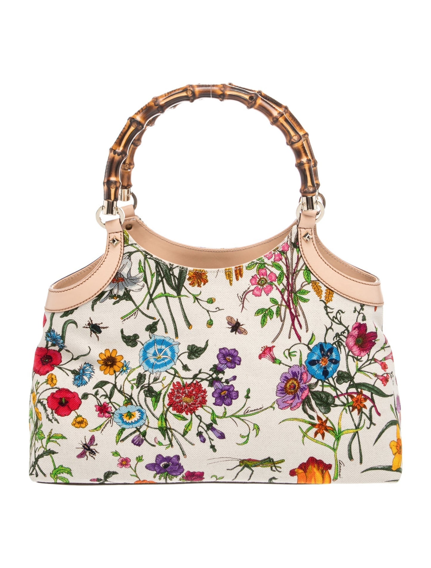Gucci Flora Top Handle Bag Vintage
