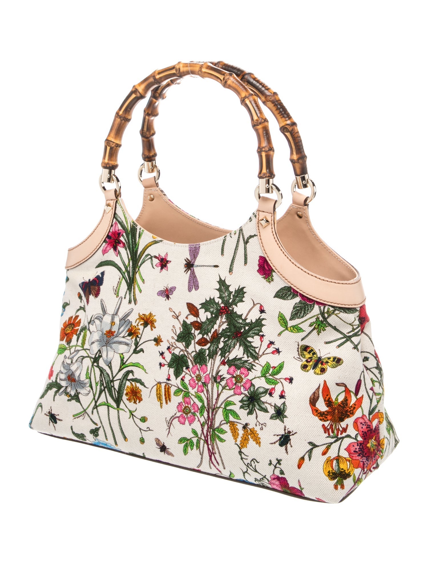 Gucci Flora Top Handle Bag Vintage