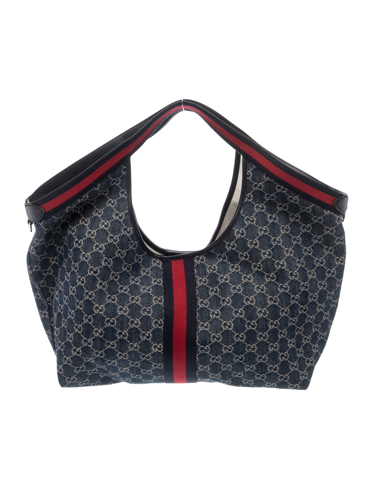 Gucci GG Denim Giglio Large