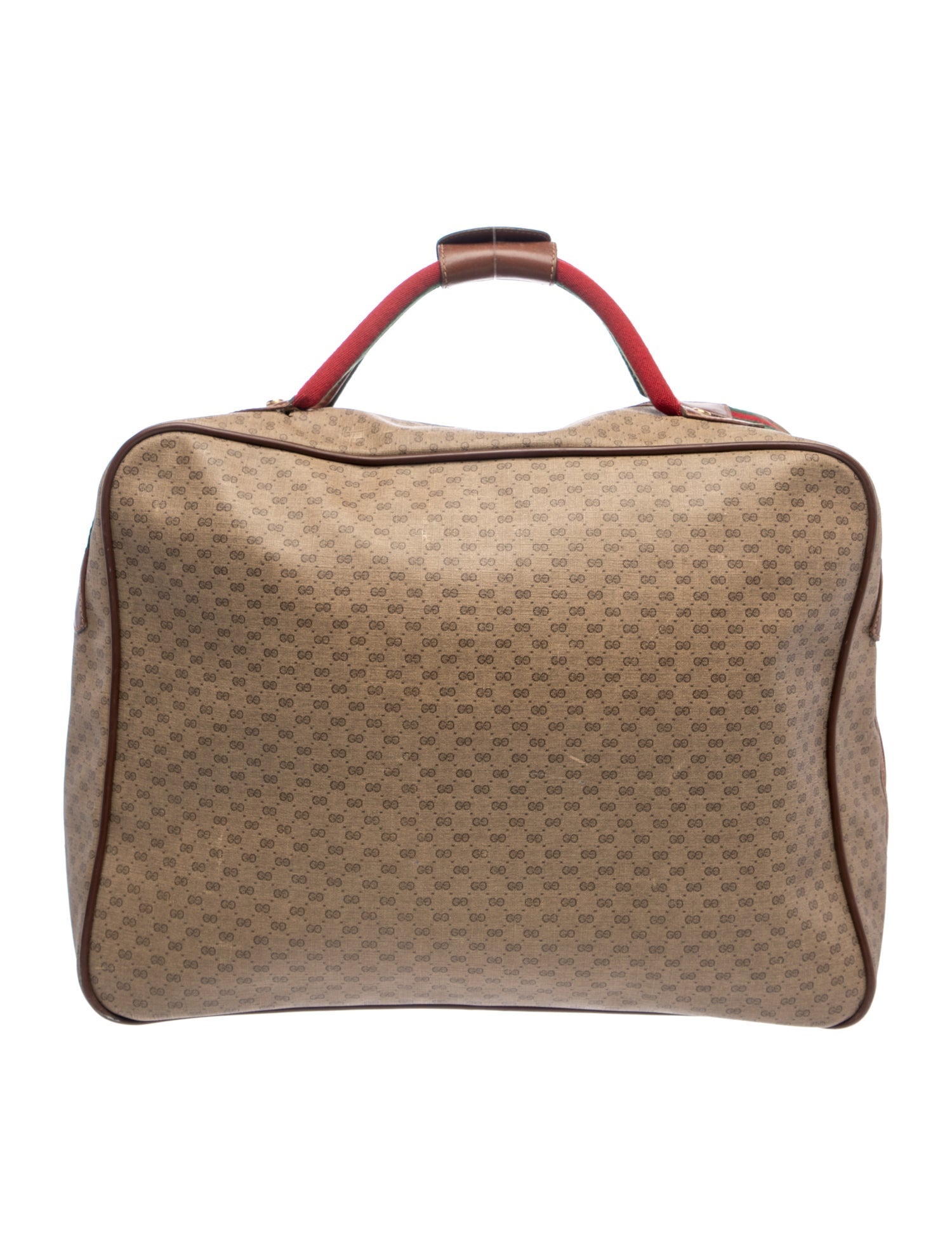Gucci Web Suitcase Vintage