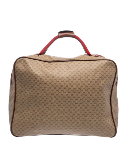 Gucci Web Suitcase Vintage