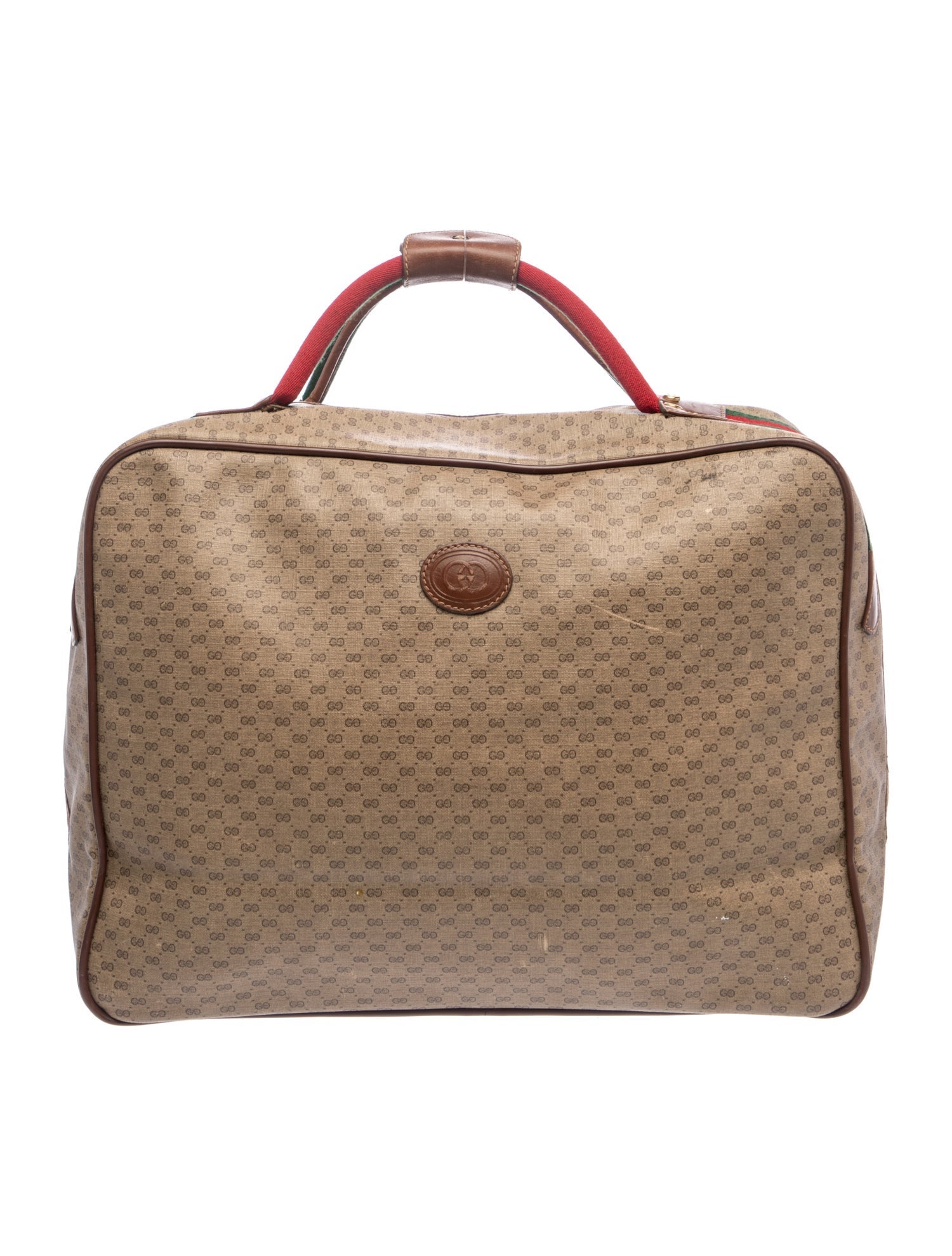 Gucci Web Suitcase Vintage