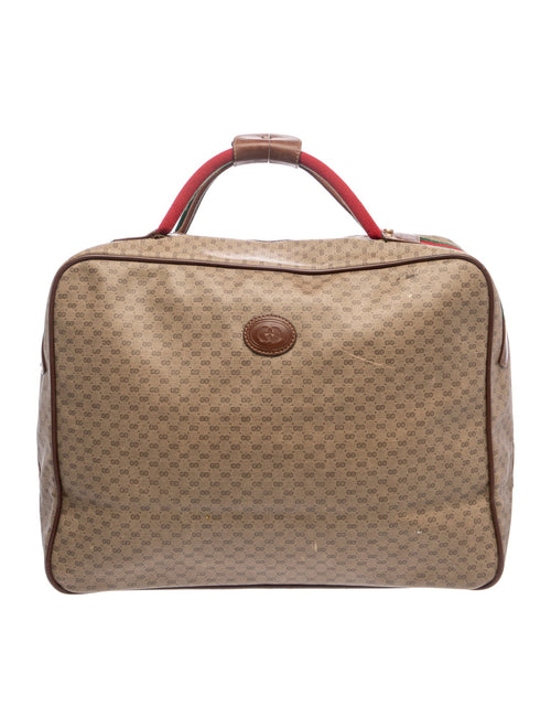 Gucci Web Suitcase Vintage