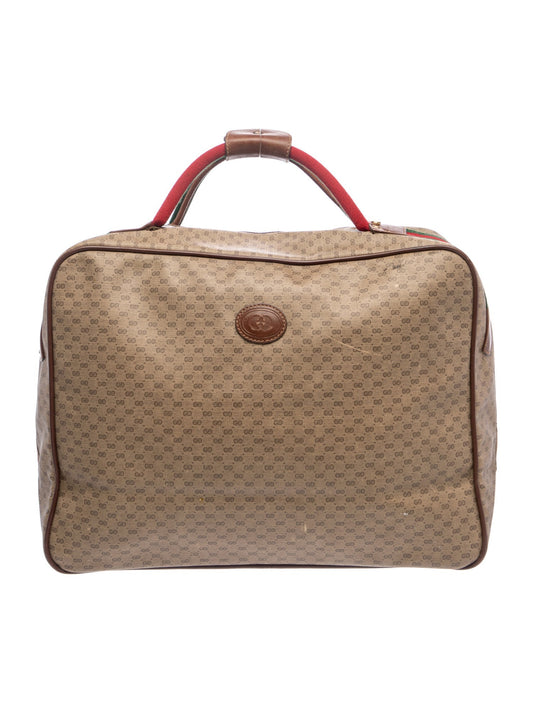 Gucci Web Suitcase Vintage