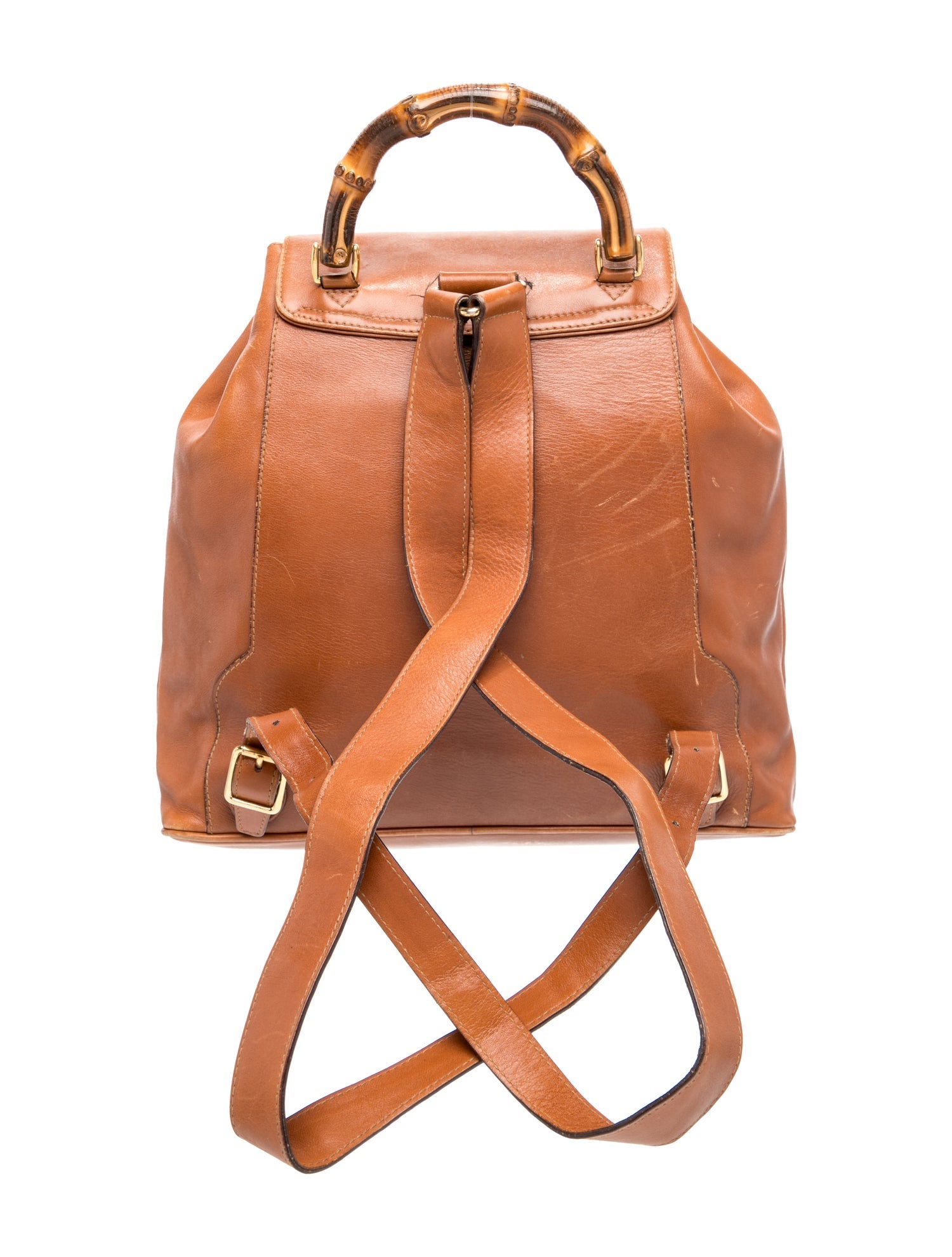 Gucci Bamboo Bamboo Backpack Vintage