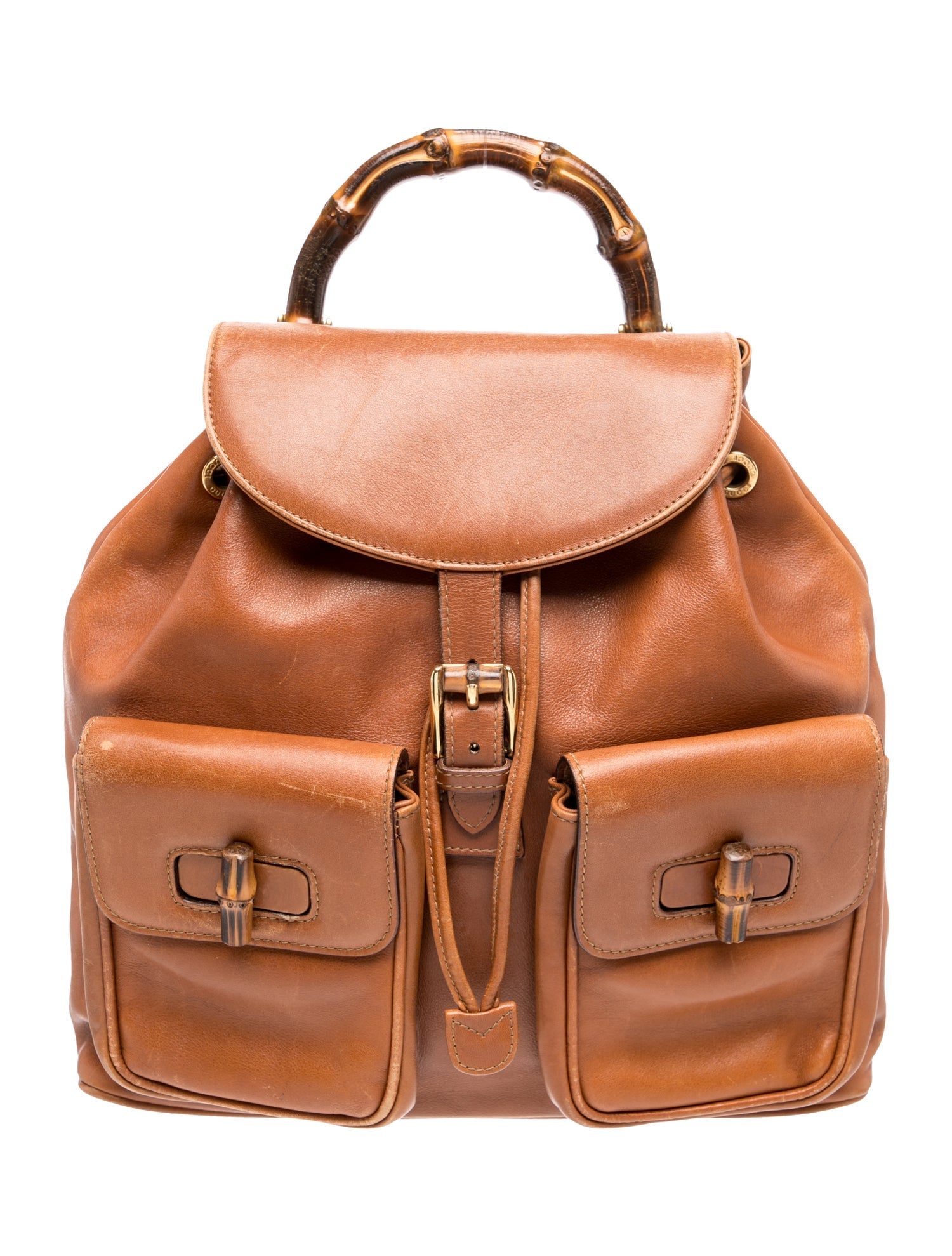 Gucci Bamboo Bamboo Backpack Vintage