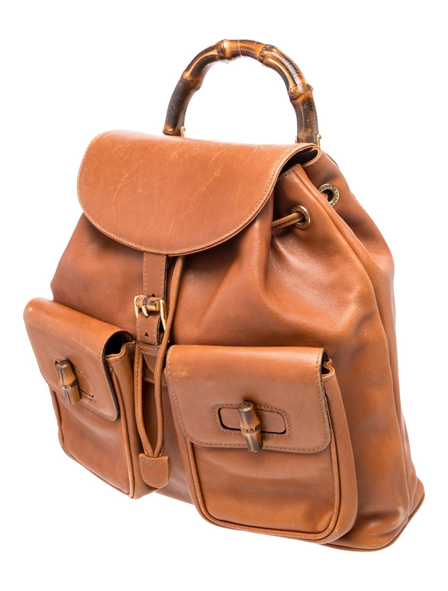 Gucci Bamboo Bamboo Backpack Vintage