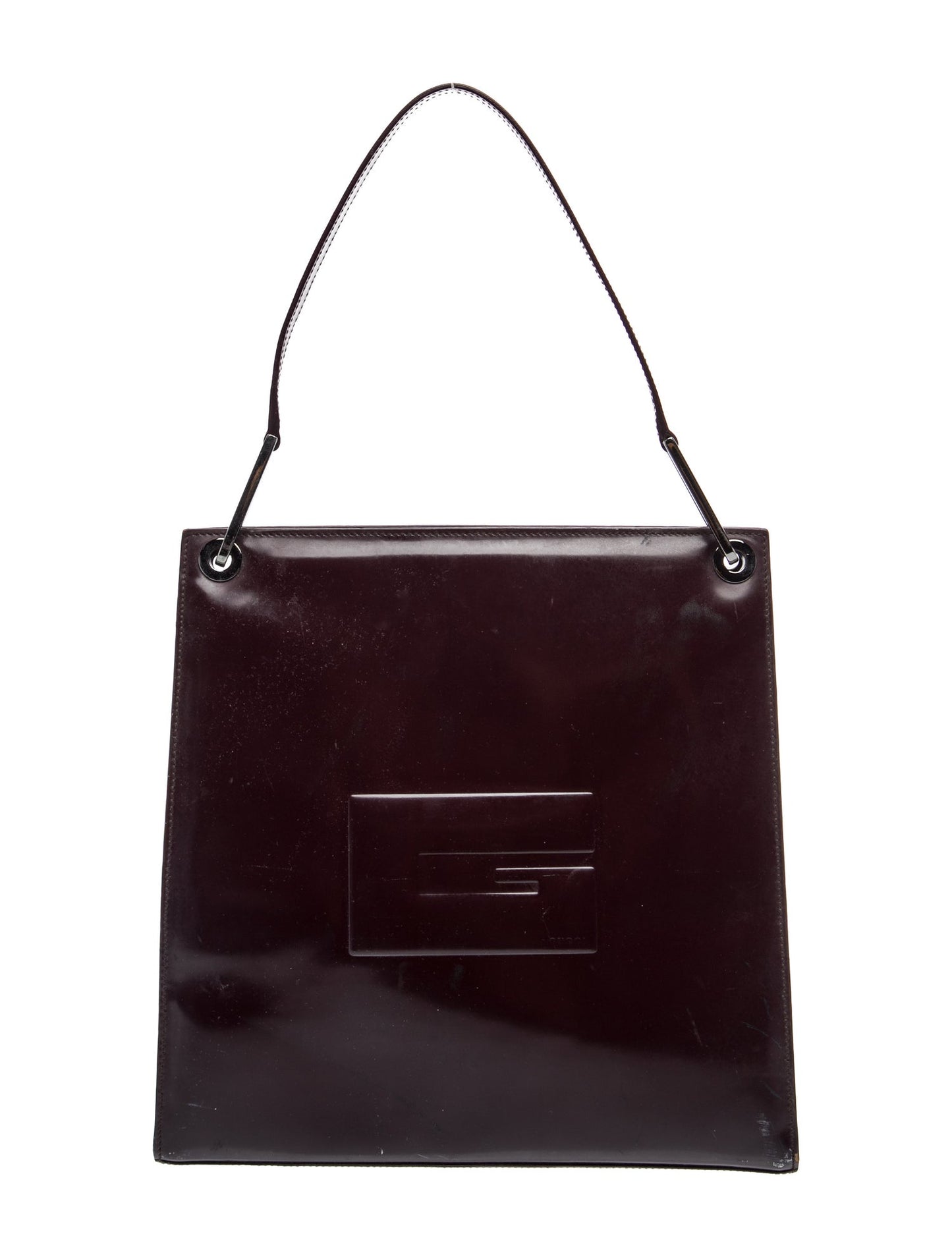 Gucci Leather Shoulder Bag Vintage