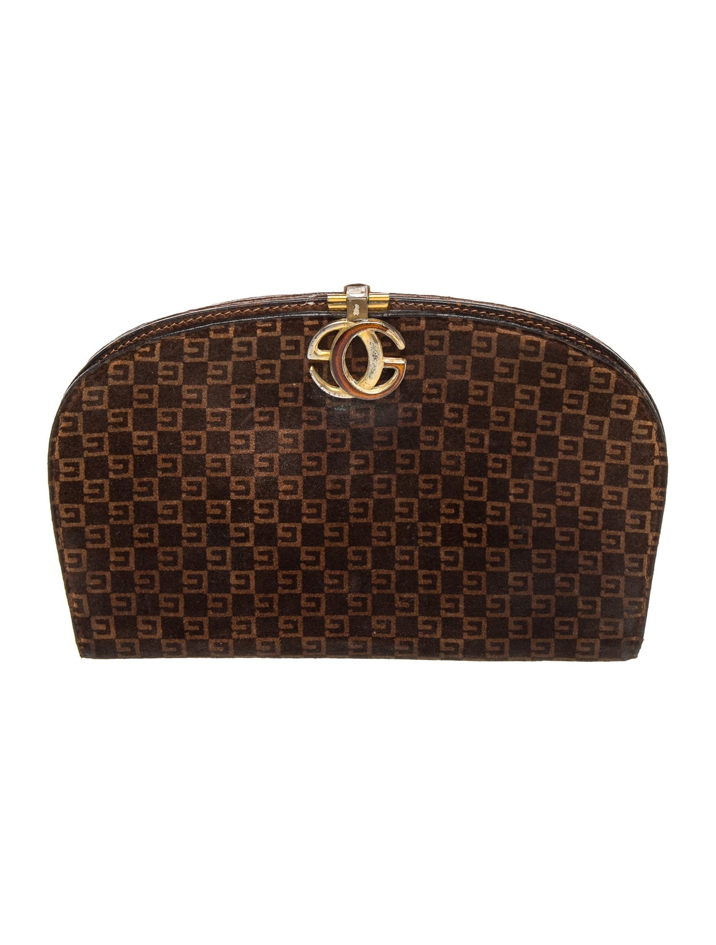 Gucci Monogram Clutch Vintage