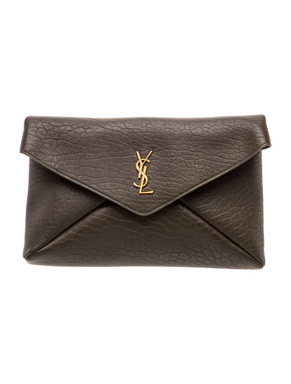 Saint Laurent Leather Cassandre Large 2024 w/ Tags