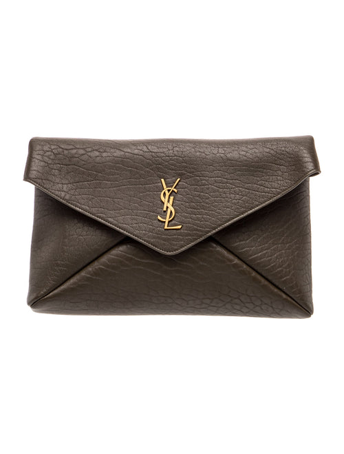 Saint Laurent Leather Cassandre Large 2024 w/ Tags