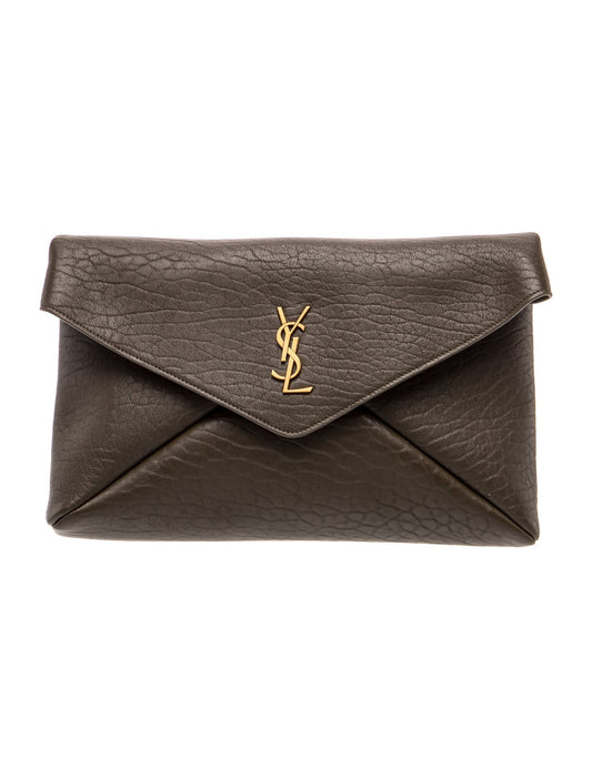 Saint Laurent Leather Cassandre Large 2024 w/ Tags