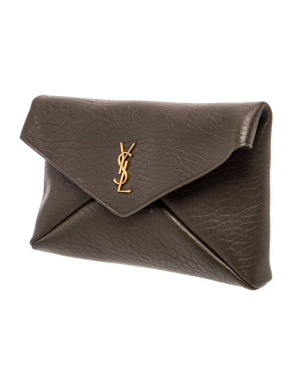Saint Laurent Leather Cassandre Large 2024 w/ Tags