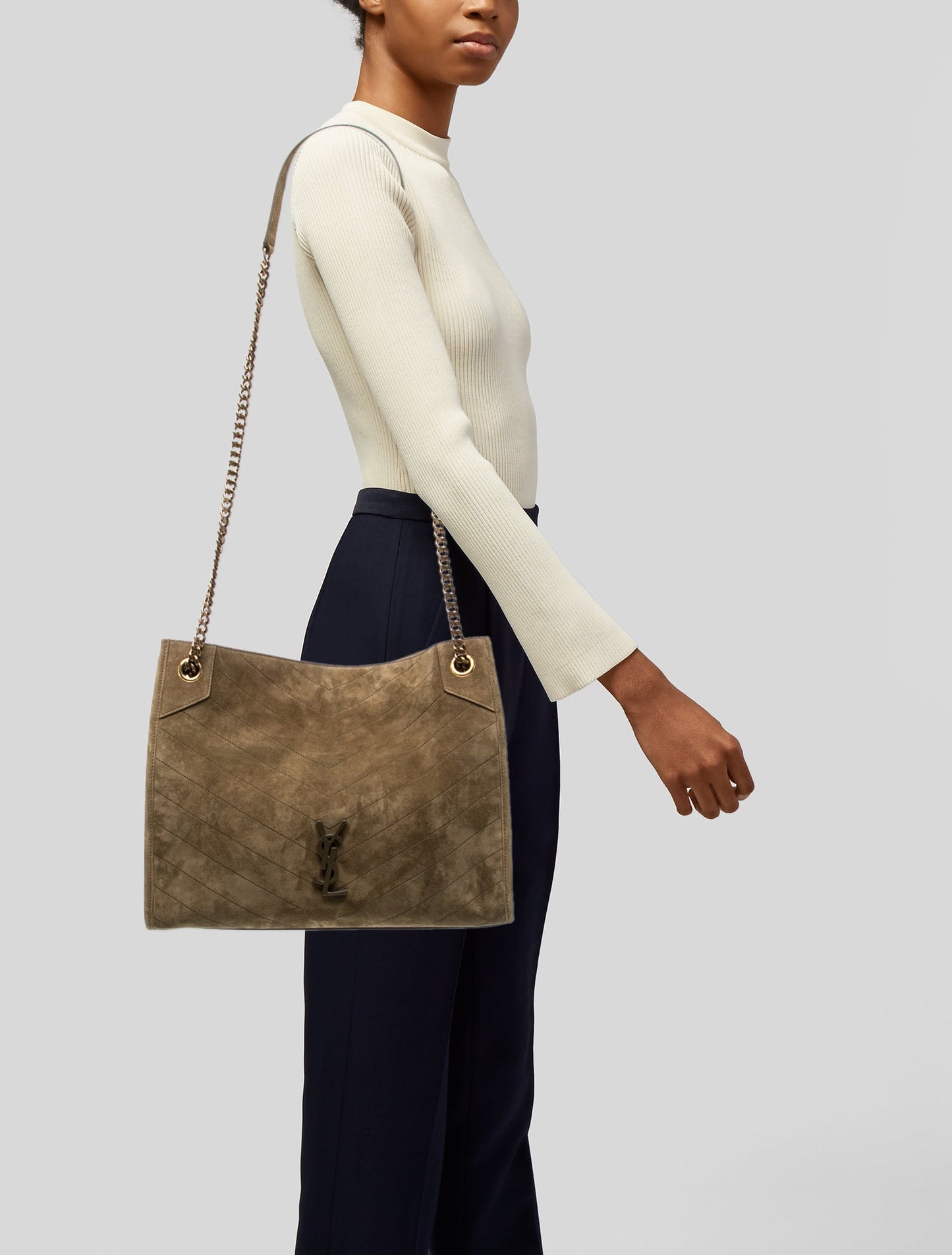 Saint Laurent Suede Niki