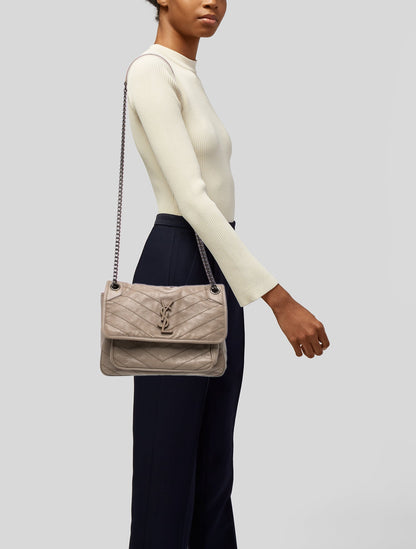 Saint Laurent Leather Niki Medium
